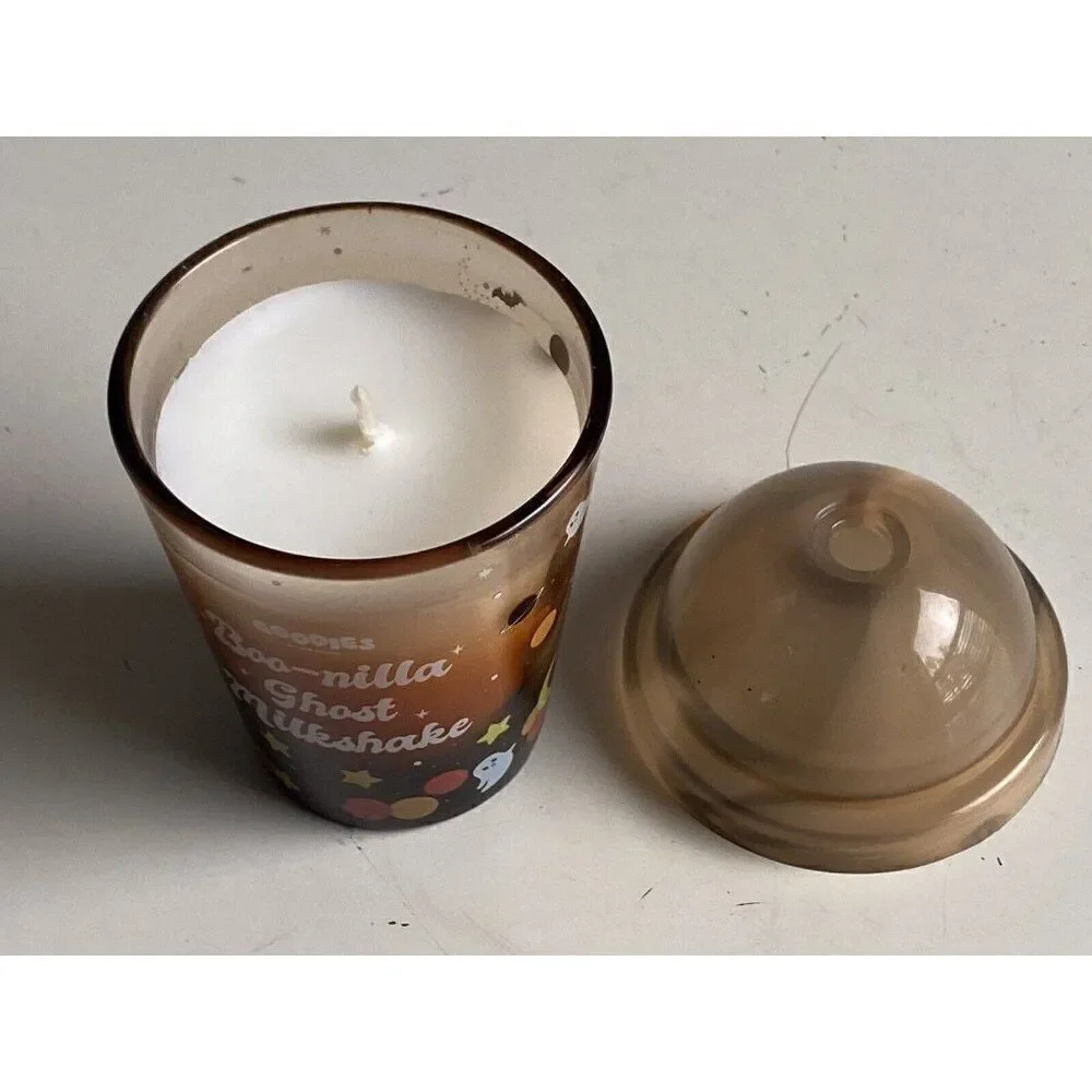 DW Home Halloween Scented Candle Boo-nilla Ghost Milkshake‎ 4.4 Oz NEW